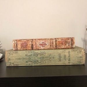 Set of two stowaway books